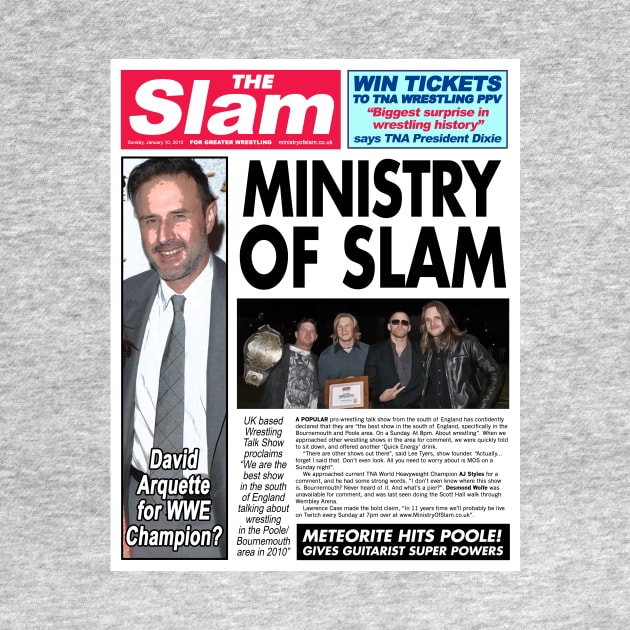 The Slam News Paper - Ministry Of Slam by Voodoo Rocks Merch